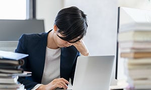 適応障害のある方の仕事が続かない理由
